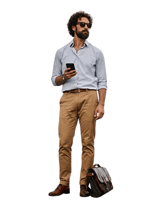 Azure Leisure Shirt Image